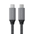 Satechi USB4 PD 100W USB-C til USB-C Kabel 25cm - Sort Discount