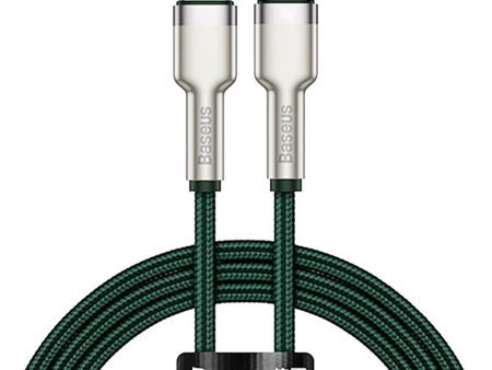 Baseus Cafule USB-C til Lightning Kabel PD 20W - 1m - Grøn Hot on Sale