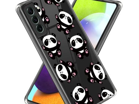 Samsung Galaxy S24 Fleksibelt Gennemsigtigt Cover m. Print - Pandaer Fashion