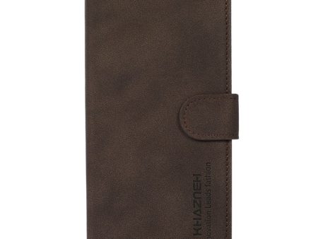 OnePlus 12 KHAZNEH Retro Læder Cover m. Pung - Brun Online now