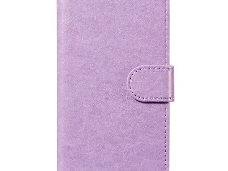 Xiaomi Redmi 12C Læder Cover m. Pung og Strop - Lilla For Cheap