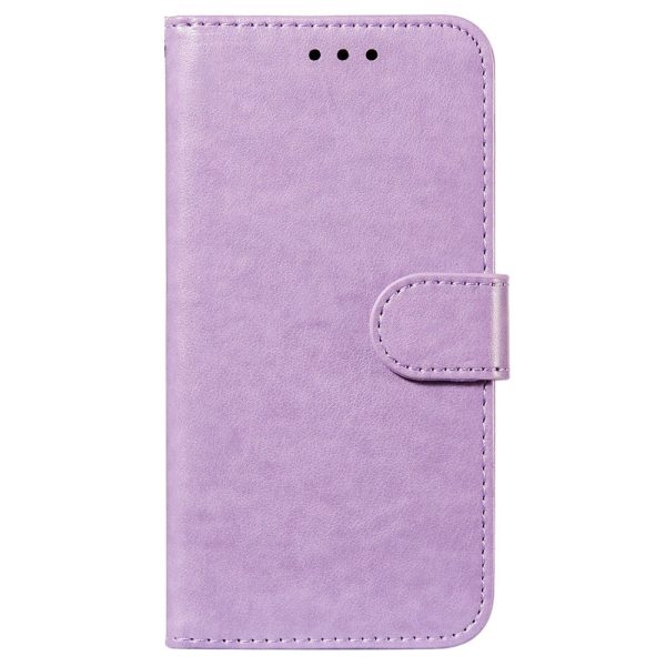 Xiaomi Redmi 12C Læder Cover m. Pung og Strop - Lilla For Cheap