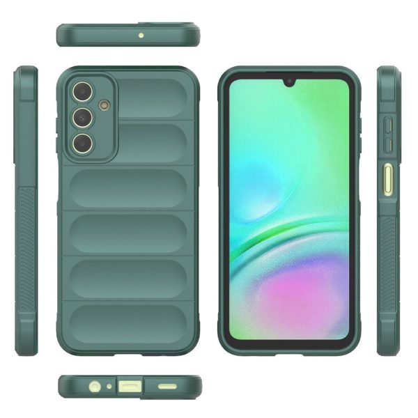 Samsung Galaxy A15 (5G)   A15 Fleksibelt Plastik Cover - Grøn Online now