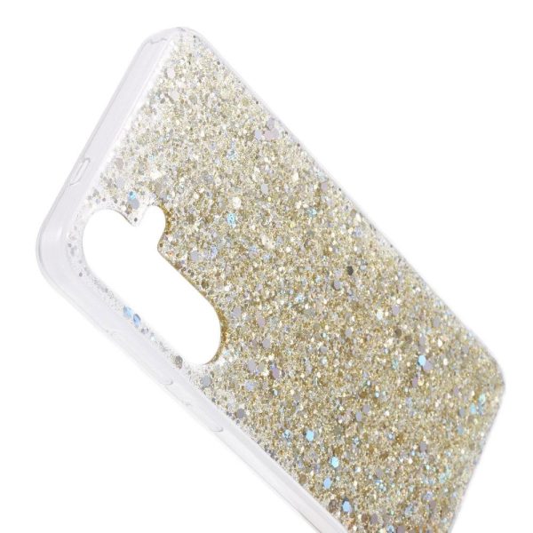 Samsung Galaxy S24 Glitter Cover - Guld Discount