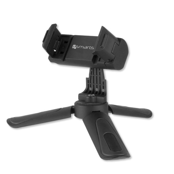 4smarts 360° Pocket Tripod Stander - Mobilholder - Sort Online Hot Sale