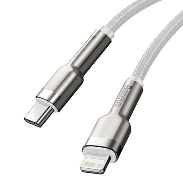 Baseus Cafule USB-C til Lightning Kabel PD 20W - 2m - Hvid Cheap