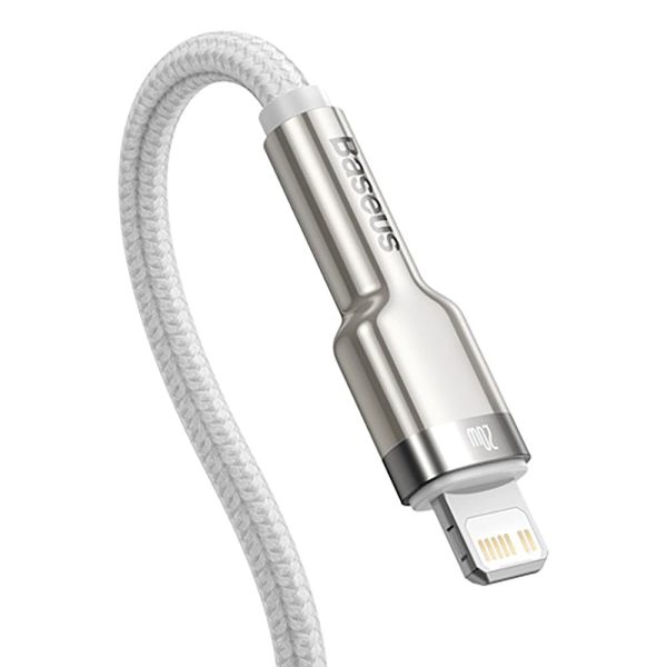 Baseus Cafule USB-C til Lightning Kabel PD 20W - 2m - Hvid Cheap