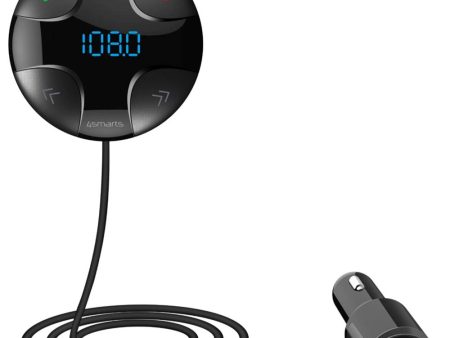 4smarts DashRemote Bluetooth FM Transmitter m. Håndfri Telefoni - Sort Online now