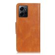 Xiaomi Redmi Note 12 (4G) Læder Cover m. Pung & Ståfunktion - Brun Online