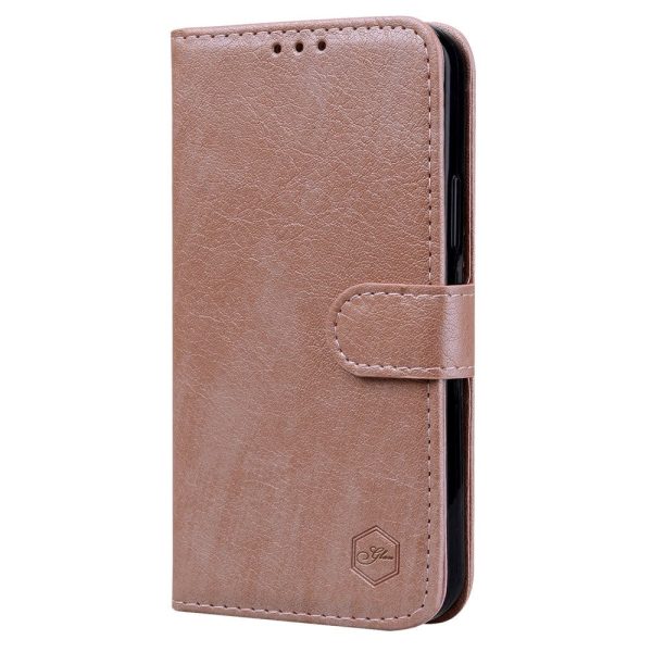 Samsung Galaxy A05s Neutralt Læder Cover m. Pung & Ståfunktion - Rose Gold Online Hot Sale