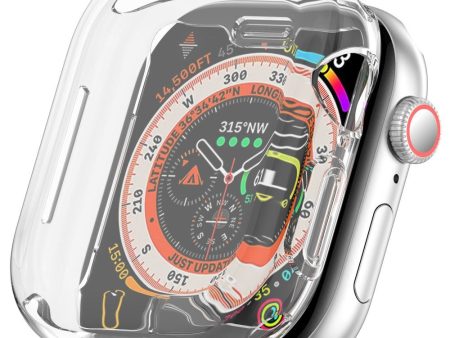 Apple Watch 10 (46mm) Fleksibelt Plast Cover m. Skærmbeskyttelse - Gennemsigtig For Discount