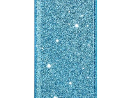 Samsung Galaxy A15 (5G)   A15 Læder Cover m. Pung - Glimmer - Blå Online now