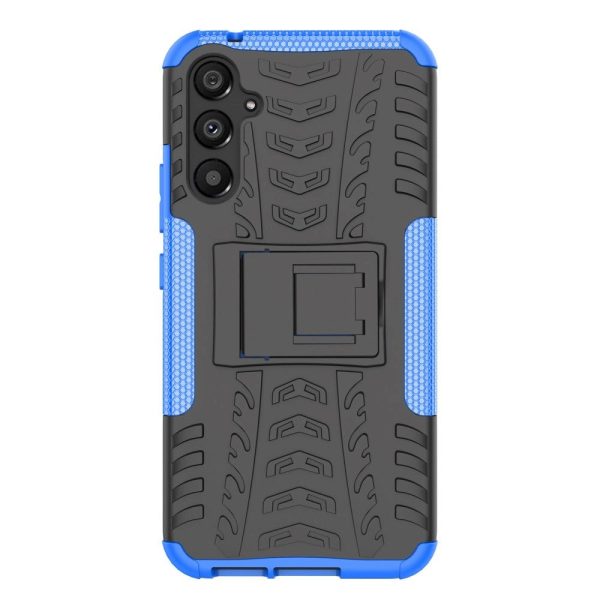 Samsung Galaxy A34 (5G) Cool Tyre Håndværker Cover m. Stander - Sort   Blå Discount