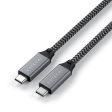 Satechi USB4 PD 100W USB-C til USB-C Kabel 25cm - Sort Discount