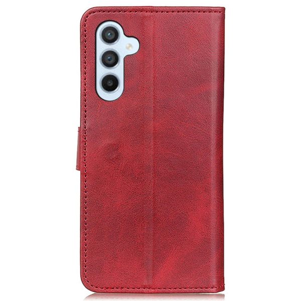 Samsung Galaxy A15 (5G)   A15 Læder Cover m. Pung - Rød Supply