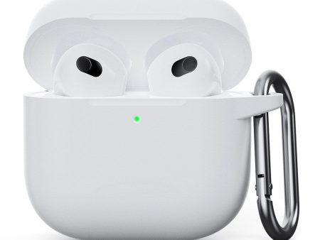 Airpods 4 Silikone Cover - Hvid For Discount