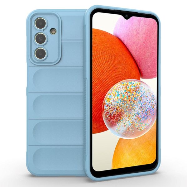 Samsung Galaxy A15 (5G)   A15 Fleksibelt Plastik Cover - Lyseblå Online now