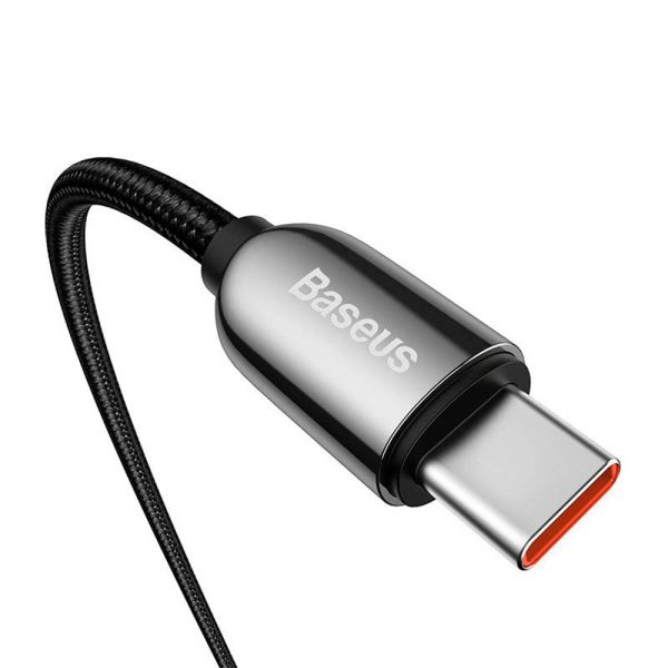 Baseus Display 100W USB-C til USB-C Kabel - 1m - Sort on Sale