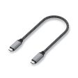 Satechi USB4 PD 100W USB-C til USB-C Kabel 25cm - Sort Discount