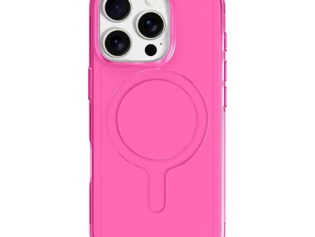 agood company iPhone 16 Pro CLRPRTCT 100% Genbrugs Plastik Cover - Transparent   Candy Pink For Discount