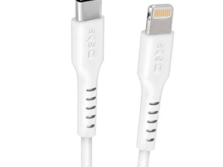 SBS USB-C til Lightning Kabel MFI - 3 Meter - 480 Mbit s - Hvid For Cheap