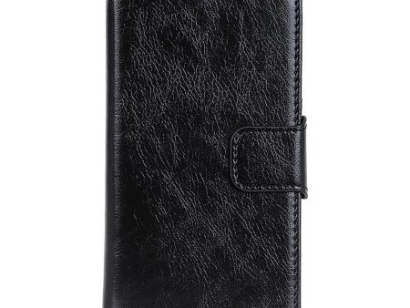 Samsung Galaxy S10e Klassisk Læder Cover m. Pung Sort Online Hot Sale