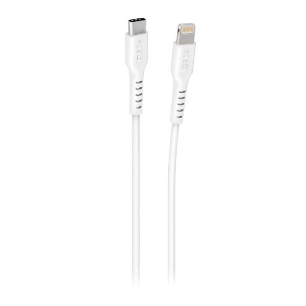 SBS USB-C til Lightning Kabel MFI - 3 Meter - 480 Mbit s - Hvid For Cheap