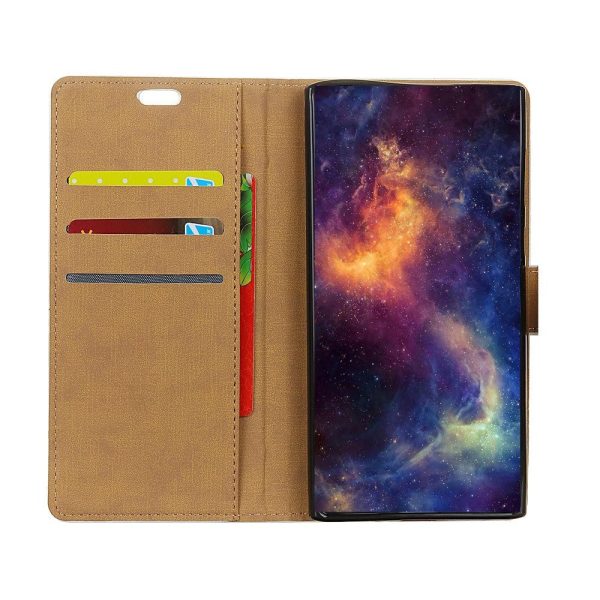 Samsung Galaxy S10e Slim Wallet Læder Cover m. Pung Sort For Cheap