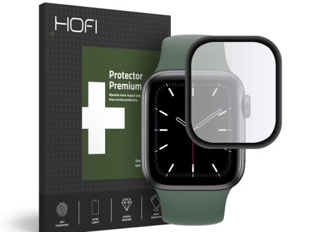 Apple Watch 4 5 6 SE (40mm) Hofi Hybrid Skærmbeskyttelse Gennemsigtig m. sort kant Discount