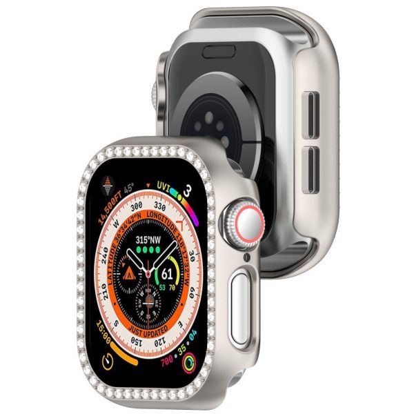 Apple Watch 10 (46mm) Hårdt Plast Cover - Grå   Rhinsten Online