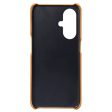 OnePlus Nord CE 3 Lite (5G) Læderbetrukket Plastik Cover - Lysebrun Cheap