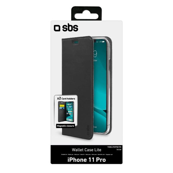 SBS iPhone 11 Pro Wallet Lite Cover - Sort For Cheap