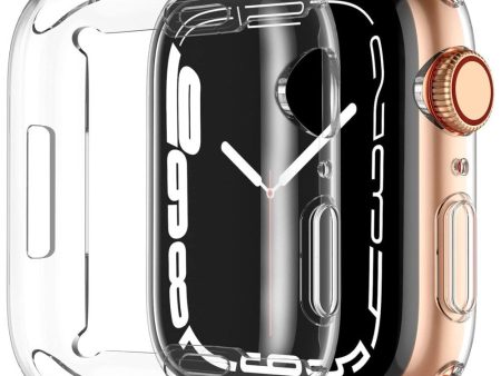 Apple Watch 10 (46mm) Fleksibelt Plastik Cover m. Indbygget Skærmbeskyttelse - Gennemsigtig Online Sale