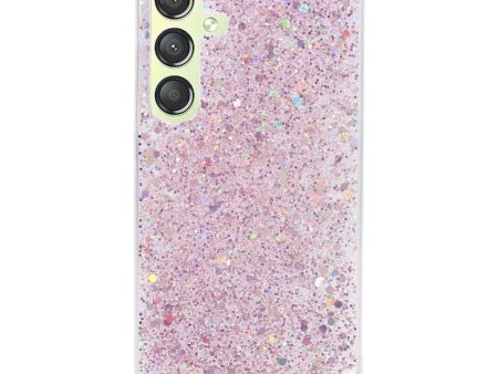 Samsung Galaxy S24 Glitter Cover - Pink Hot on Sale