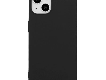 iPhone 15 Plus Mat Fleksibel Plastik Cover - Sort Hot on Sale