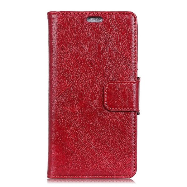 Samsung Galaxy S10e Klassisk Læder Cover m. Pung Rød Discount