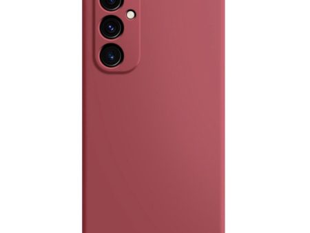 Samsung Galaxy A05s Fleksibelt Plastik Cover - Rød For Cheap