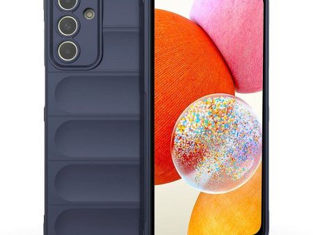 Samsung Galaxy A15 (5G)   A15 Fleksibelt Plastik Cover - Mørkeblå Cheap