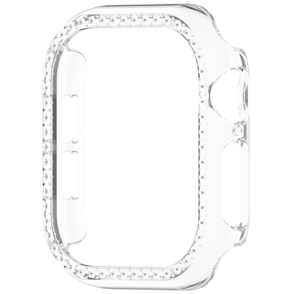 Apple Watch 10 (46mm) Hårdt Plast Cover - Gennemsigtig   Rhinsten Online