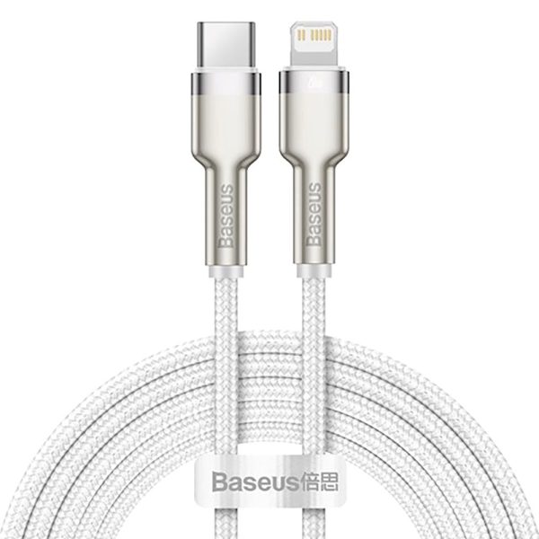 Baseus Cafule USB-C til Lightning Kabel PD 20W - 2m - Hvid Cheap