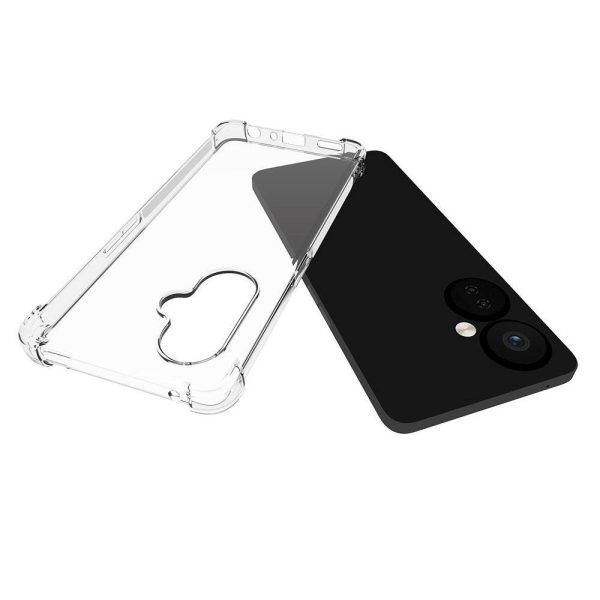 OnePlus Nord CE 3 Lite 5G Fleksibelt Plastik Cover - Gennemsigtig For Discount