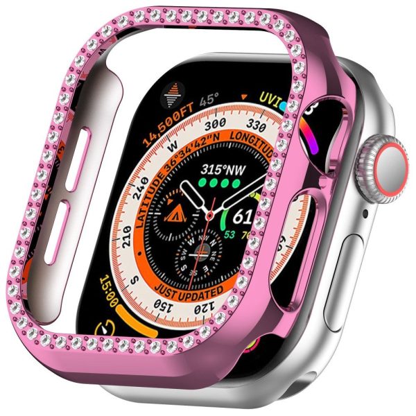 Apple Watch 10 (46mm) Hårdt Plast Cover - Pink   Rhinsten Cheap