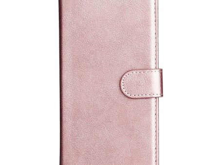 Samsung Galaxy A15 (5G)   A15 Læder Cover m. Pung og Strop - Rose Gold on Sale