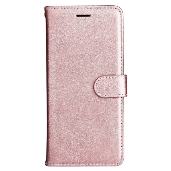 Samsung Galaxy A15 (5G)   A15 Læder Cover m. Pung og Strop - Rose Gold on Sale