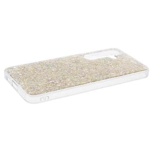 Samsung Galaxy S24 Glitter Cover - Guld Discount