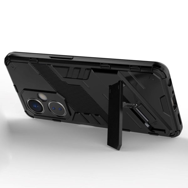 OnePlus Nord CE 3 Lite Hybrid Håndværker Cover m. Kickstand - Sort Online Hot Sale