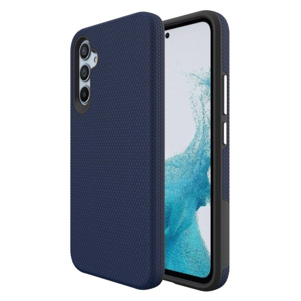 Samsung Galaxy A34 (5G) Håndværker Hybrid Cover - Blå For Discount