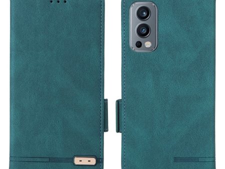 OnePlus Nord 2 (5G) Flip Cover m. Standerfunktion & Pung - Grøn Online now