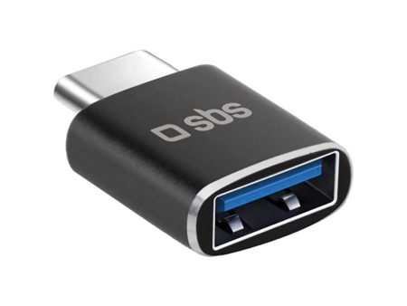 SBS OTG USB-C til USB-A Adapter - Sort Online now